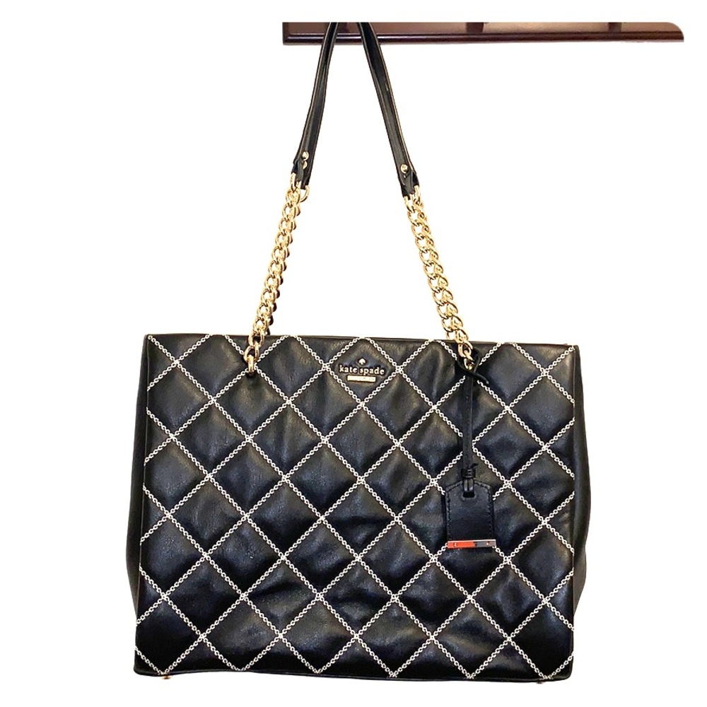 Kate Spade Emerson Place leather quilted tote